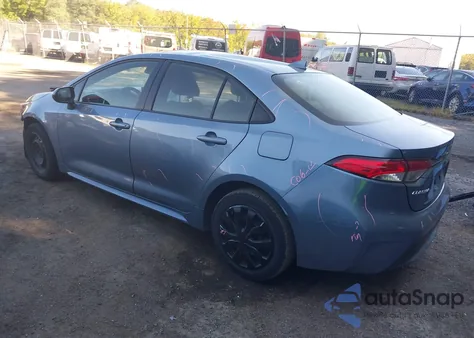 2021 Toyota Corolla Le from USA, damaged, VIN JTDEPMAE2MJ137640